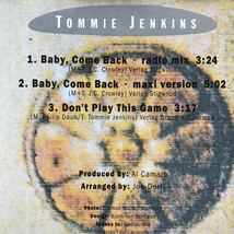 【r&b】Tommie Jenkins / Baby, Come Back［CDs］groundbeat cover _ player / baby come back《4f067※076 9595》_画像4