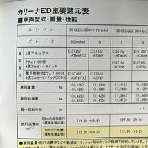 ★カタログ トヨタ カリーナED CARINA ED ST160 1987年8月 全29頁_画像5