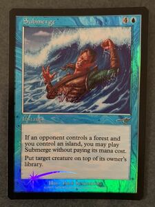 MTG NEM submerge FOIL English version 