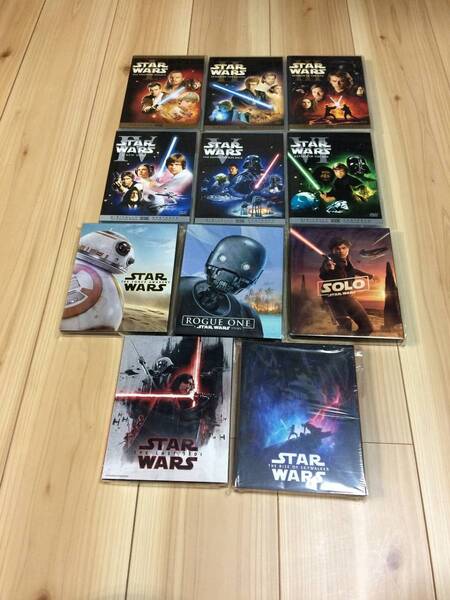スター・ウォーズ 全シリーズ DVD 1-6 フォースの覚醒 ローグ・ワン 最後のジェダイ ハン・ソロ スカイウォーカーの夜明け