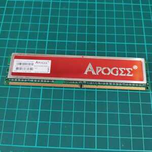 岐阜 即日 送料198円 ★ApOGMM メモリ DDR2667 1GB PC2-5300 ★ 1GB×1枚 ★ 確認済 MD376