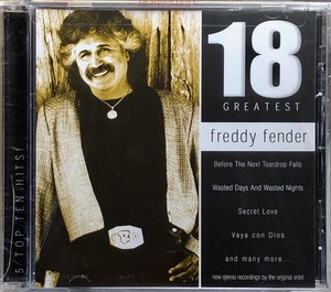 (FN13H)☆テックス・メックス未開封/フレディ・フェンダー/Freddy Fender/18 Greatest/テハーノ☆