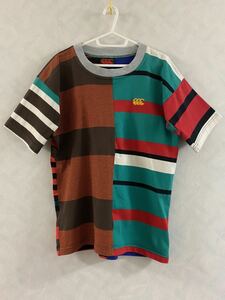 CANTERBURY ラガーシャツ サイズL クレイジーパターン 90s カンタベリー ビンテージ ラグビー