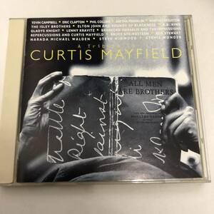 国内盤 ●TRIBUTE TO CURTIS MAYFIELD カーティス・メイフィールド トリビュート ●日本語解説書付き