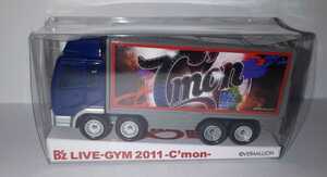 ‡定形外220～　B'z ツアートラック ミニカー LIVE-GYM 2011 -C'mon-ミニカー　アーティスト　グッズ