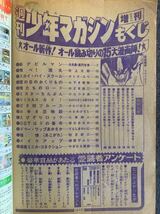 週刊少年マガジン1980年9月15日増刊号 巻頭カラー新デビルマン永井豪 俺たちのロードかざま鋭二 ミスターちんぷんみゆき荘物語憧憬秋月研二_画像3