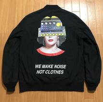 UNDERCOVER 18ss ボンバージャケット MA1 バックプリント we make noise not clothes_画像1
