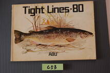 ABU　アブ　オールドカタログ　TIGHT LINES 80 .1980年版　　中古, ABU SVANGSTA CATALOG_画像1