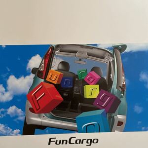 トヨタ　ファンカーゴ　カタログ