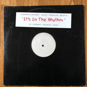 12インチ MAN FRIDAY - IT'S IN THE RHYTHM (LARRY LEVAN MIX)