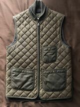 【LIMITED EDITION】RRL STONEHAVEN OILED-CLOTH VEST ダブルアールエル リミテッド オイルドクロス ベスト イギリス 英国 XS_画像2