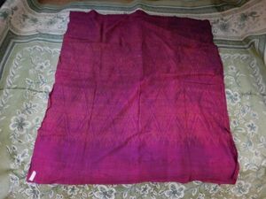 タイ　マッドミー シルクオールドクロスNO.80 79×88cm 　模様シルク細い絹糸　美しい　ｍａｄｍｅｅ　ｐａｓｈｉｎ　パ　シン