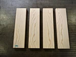  rice pine (300×77×12)mm 4 sheets.. beautiful wood grain dry ending purity one sheets board free shipping [1991] wood stand for flower vase cutting board camp board 