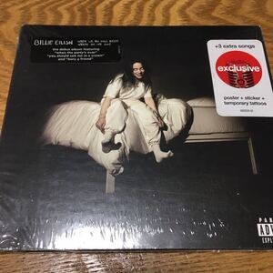 Billie Eilish ビリーアイリッシュ Target限定盤 新品未開封 WHEN WE ALL FALL ASLEEP,WHERE DO WE GO? CD