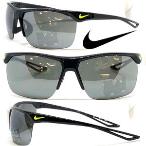 新品 送料無料 NIKE ナイキ TRAINER トレーナー スポーツ サングラス EV0934 001 BLACK ブラック GREY/MILLER グレー/シルバーミラー