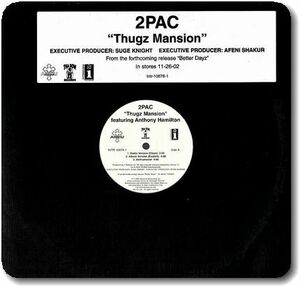 【○10】2Pac/Thugz Mansion/12''/US Promo Only/Tupac Shakur/Makaveli/7 Aurelius/J. Phoenix/Nas/Anthony Hamilton