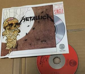送料込 レア Metallica (メタリカ) One 輸入盤CD 8cmシングル