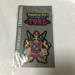 東方神起　ワッペン(２個セット)　LIVE TOUR 2012　TONE　ユノ　チャンミン