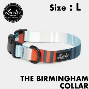 [ free shipping ]Leeds Dog Supply Lee z dog supply COLLAR necklace BIRMINGHAM L size 