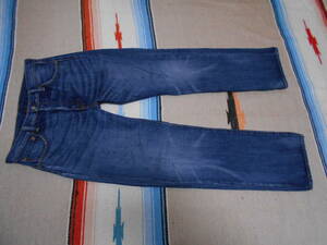 Levi's リーバイス ５０１ インディゴ ビンテージ ジーンズ本革レザーパッチVINTAGE JEANS ANTIQUES SANFRANCISCO JAMES DEAN HOTROD BIKER