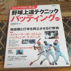 ☆トッププロに学ぶ 野球上達テクニック バッティング新版 成美堂出版 ☆