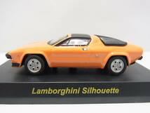 京商1/64 ランボルギーニ ミニカーコレクション2 LAMBORGHINI SILHOUETTE シルエット オレンジ_画像5