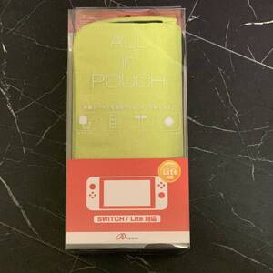 新品・送料無料■アンサー・Answer■Switch Lite共用 オールインポーチ イエロー ANS-SW008YE■ニンテンドースイッチ ライト 収納ケース