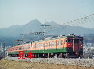 鉄道写真645ネガデータ、120500950001、115系、JR上越線、渋川～敷島、2000.01.02、（4465×3270）