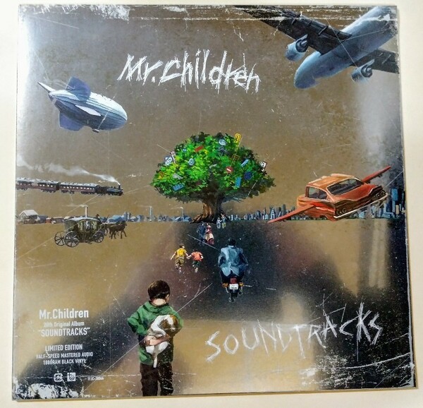 【未開封LP】Mr.Children / SOUNDTRACKS ファイル付