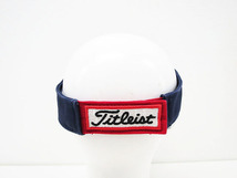 【即決】titleist タイトリスト ツアー サンバイザー ネイビー系 [240001294231]【中古】メンズ_画像3