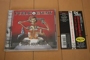 ☆即決 国内盤帯付 PUBLIC ENEMY MUSE SICK-N-HOUR MESS AGE パブリック・エネミー PHCR 1285