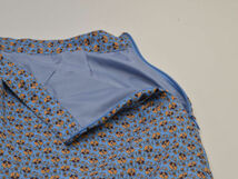 スローブイエナ SLOBE IENA LISA小花マーメイドスカート 花柄 36サイズ ブルー レディース F-M12015_画像4