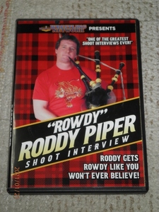 ★☆“ROWDY”RODDY PIPER　SHOOT INTERVIEW　DVD　中古品☆★