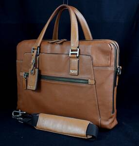 TUMI 68530TN BEACON HILL 『ヴァーノン』ラップトップ・ブリーフ　TAN