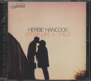 CD HERBIE HANCOCK SPEAK LIKE A CHILD Music FROM EMI 724386446824