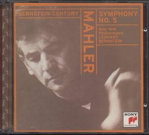 CD MAHLER SYMPHONY NO.5 NEWYORK PHILHARMONIC LEONARD BERNSTEN 輸入盤