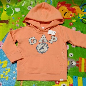 ギャップロゴ キッズ 裏起毛 パーカー babyGap スウエットパーカー