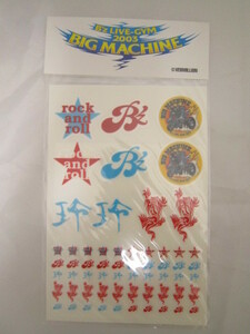 B'z LIVE-GYM 2003 BIG MACHINE 転写シール [dtc