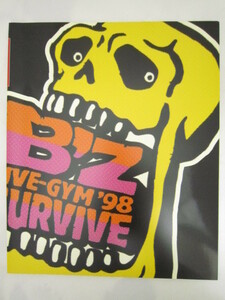 B’z LIVE GYM 98 survive ツアー パンフレット 本 [dpt