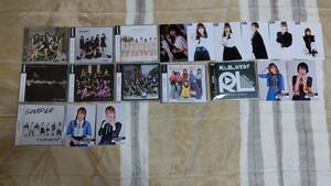 KissBeeWEST CD9枚(RESET/放課後の夕暮れ,二回目の告白/RE:GAME,REMIND,REBORN,REPLAY,SIMPLE) 直筆サイン入り, 写真付き