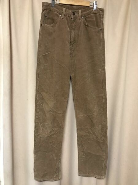 USED LEVI'S 607 CORDUROY PANTS 中古 リーバイス 607 コーデュロイ パンツ W29 L33 送料無料