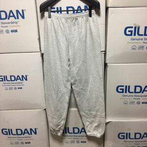 GILDAN アッシュグレー S 灰色 スウェットパンツ 8.0oz スウェット セットアップ ギルダン 無地 裏起毛