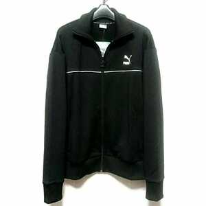 特価/未使用【サイズ=L】puma/プーマ/レディス/トラック/ジャケット/ジャージ/スポーツ/胸囲=83~89cm(JASPO)/black