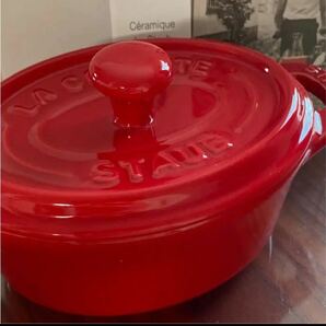 お値下げ中★セラミックココットオーバル staub