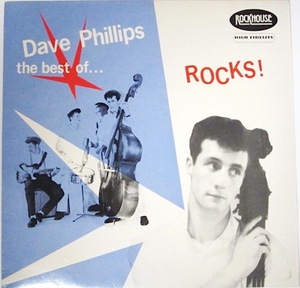 廃盤 LP オリジナル盤 ★ 名盤!!! 80's 代表的な ネオロカ !!!!! 名曲 ヒット曲 収録!!! ★ Dave Phillips / Rocks! ★ ネオロカビリー