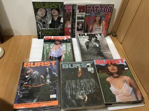 雑誌 BURST45冊/TATOO4冊/theBURST1冊/計50冊セット 創刊号～vol.10まで含む