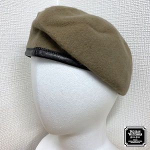 ★展示未使用品★ROTHCO ロスコ INSPECTION READY WOOL ベレー帽 タン(ベージュ)【4949】サイズ：7 1/4