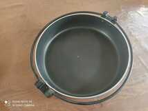 アルミ　すき焼き鍋 サイズ:26.5cm×26.5cm×6cm　№996_画像4