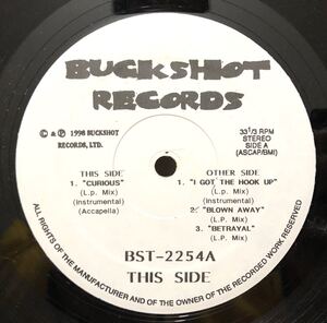 1998 LSG / Curious Master P / I Got The Hook Up Gangstarr / Betroyal 他 Promo集 ホワイト ブート Buck Shot Records BST 2254 絶版