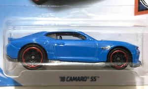 レア ラスト 2018 Chevrolet Camaro SS シボレー カマロ スーパー スポーツ GM グロス ブルー Blue Chevy シェビー Brendon Vetuskey 絶版